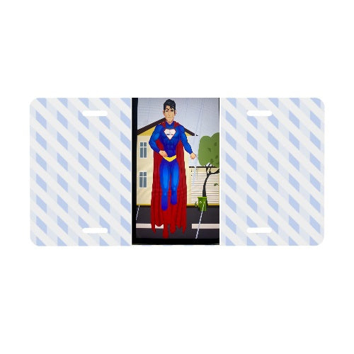 SECURECAN MAN "Center" of the Front License Plate