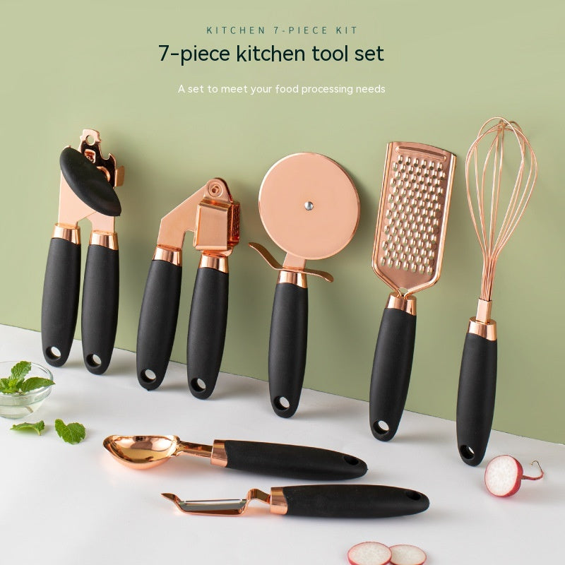 Kitchen Household Peeler Gadget Copper Plating Set - SECURECAN