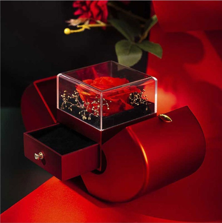 Fashion Jewelry Box Red Apple Gift - SECURECAN