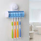 Suction Cup Bathroom Toothbrush Holder Set - SECURECAN