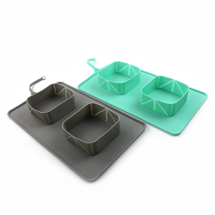 Pet Bowl Silicone Folding Pet Bowl - SECURECAN