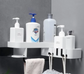 Multifunctional bathroom shelf - SECURECAN