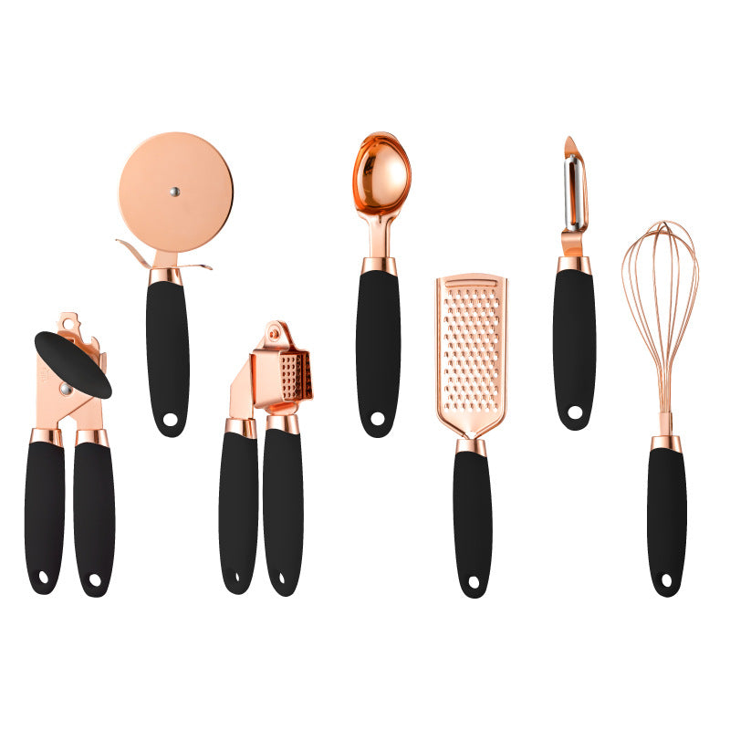 Kitchen Household Peeler Gadget Copper Plating Set - SECURECAN