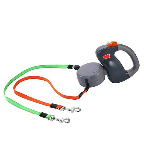 Retractable Dual Pet Dog Walking Leash - SECURECAN