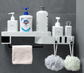 Multifunctional bathroom shelf - SECURECAN