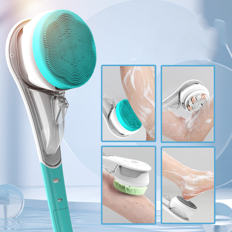 Multifunctional Electric Bath Brush Waterproof Rubbing Brush - SECURECAN