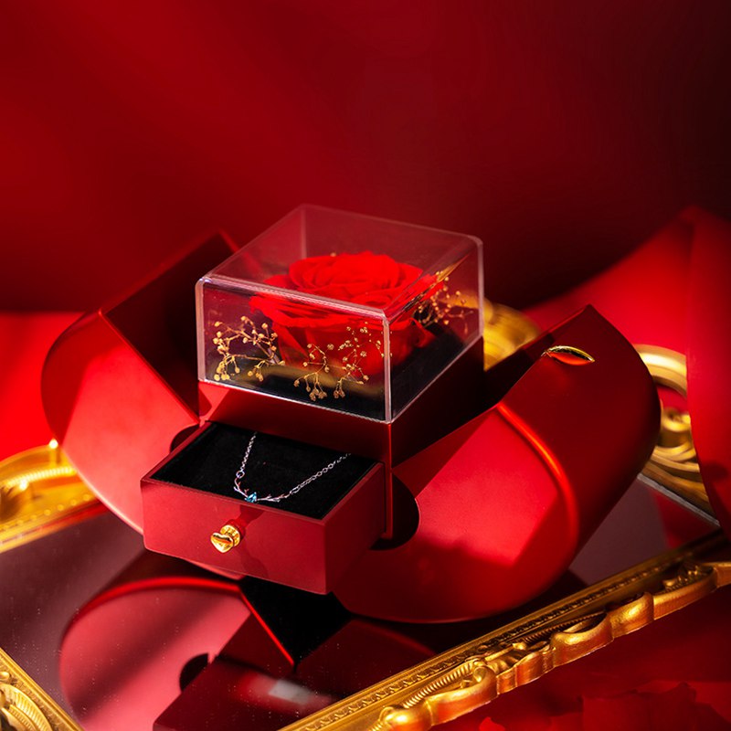 Fashion Jewelry Box Red Apple Gift - SECURECAN