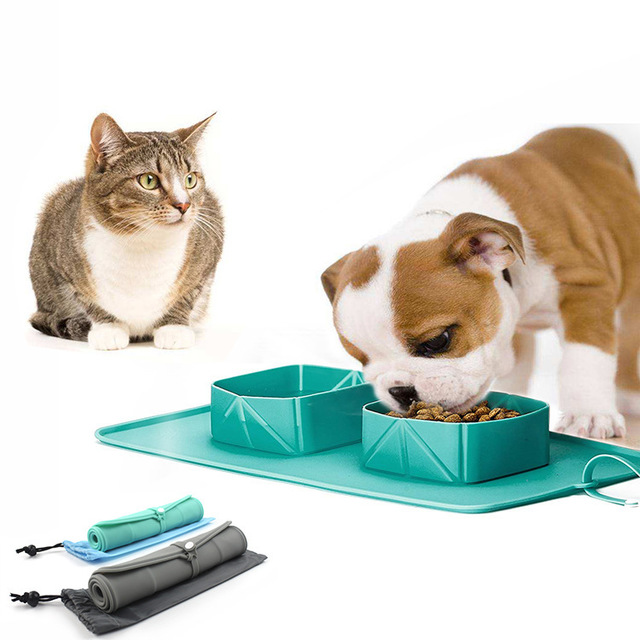 Pet Bowl Silicone Folding Pet Bowl - SECURECAN