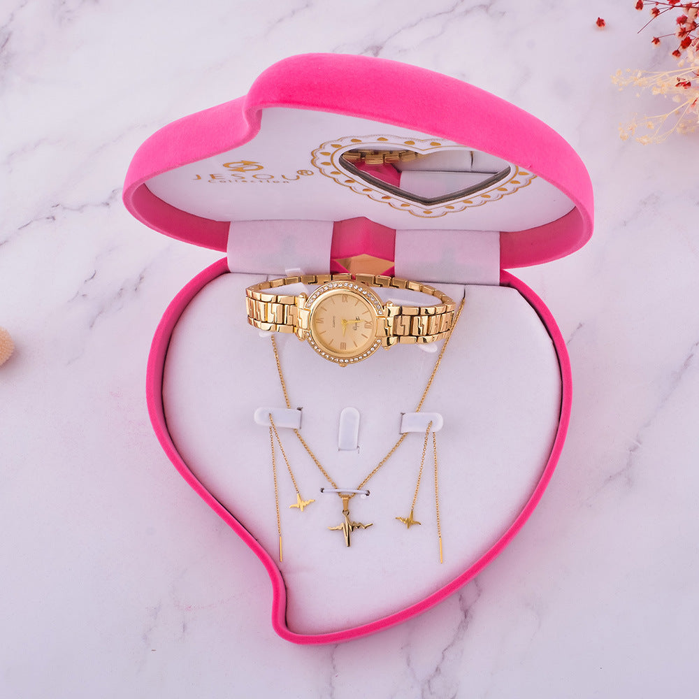 Simple Exquisite Jewelry Watch Necklace Gift Box Jewelry - SECURECAN