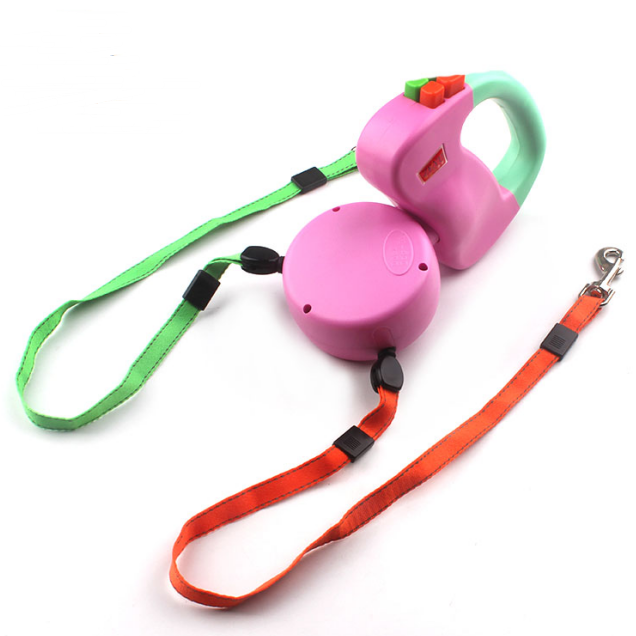 Retractable Dual Pet Dog Walking Leash - SECURECAN