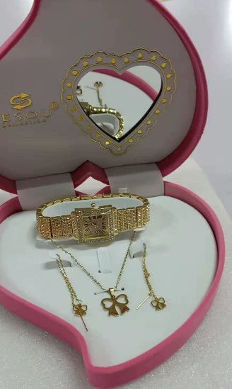 Simple Exquisite Jewelry Watch Necklace Gift Box Jewelry - SECURECAN