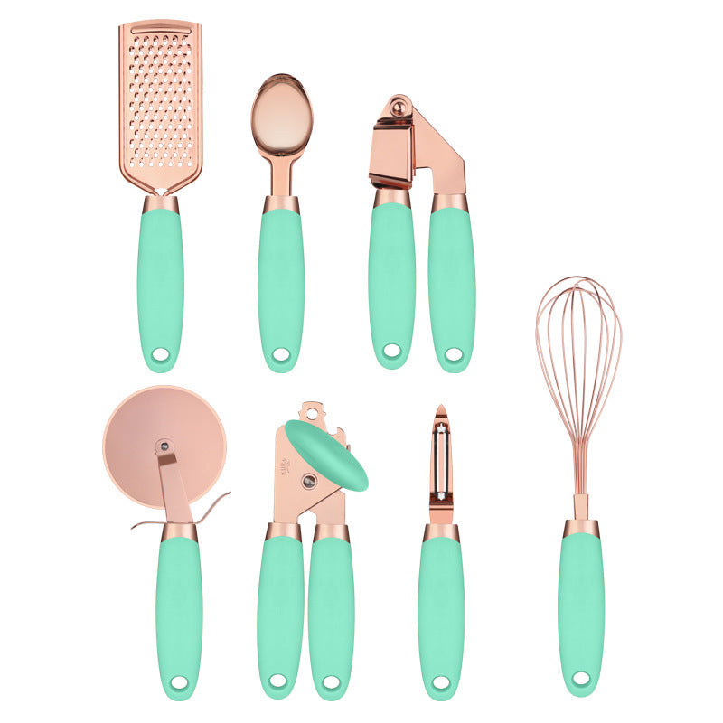 Kitchen Household Peeler Gadget Copper Plating Set - SECURECAN