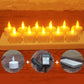 12 LED Rechargeable Electronic Candles - SECURECAN