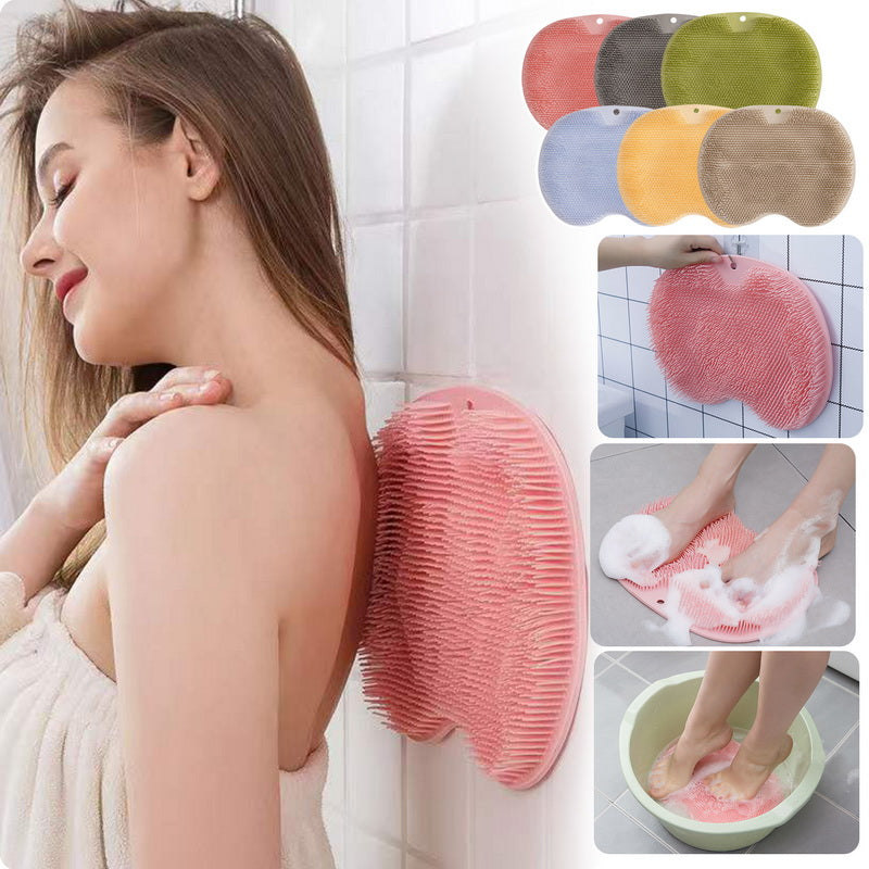 Massage Bath Brush Bathroom Non-slip Bath Mat - SECURECAN