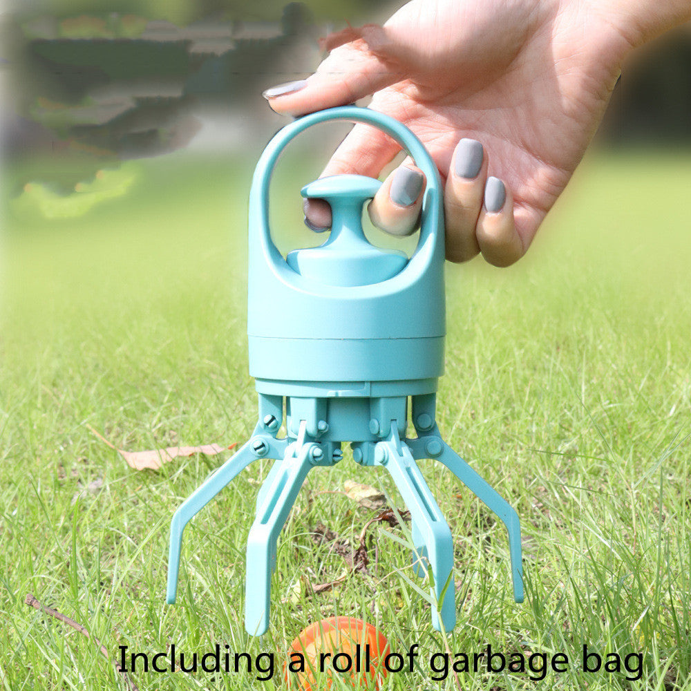 Portable Lightweight Dog Pooper Scooper With Built-in Poop Bag Dispenser - SECURECAN