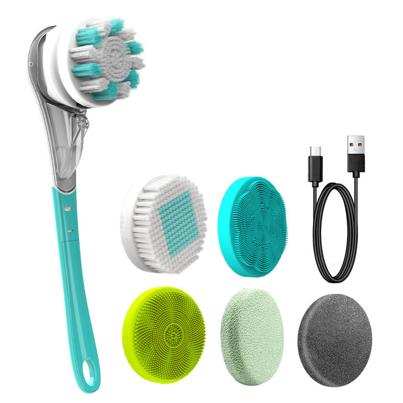 Multifunctional Electric Bath Brush Waterproof Rubbing Brush - SECURECAN