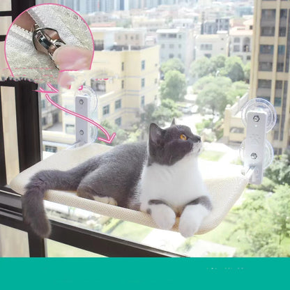 Cat Suction Cup Window Glass Hammock - SECURECAN