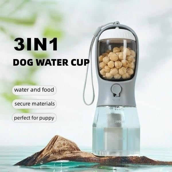 Three-in-one Portable Small Multi-functional Pet Cup - SECURECAN