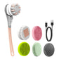 Multifunctional Electric Bath Brush Waterproof Rubbing Brush - SECURECAN