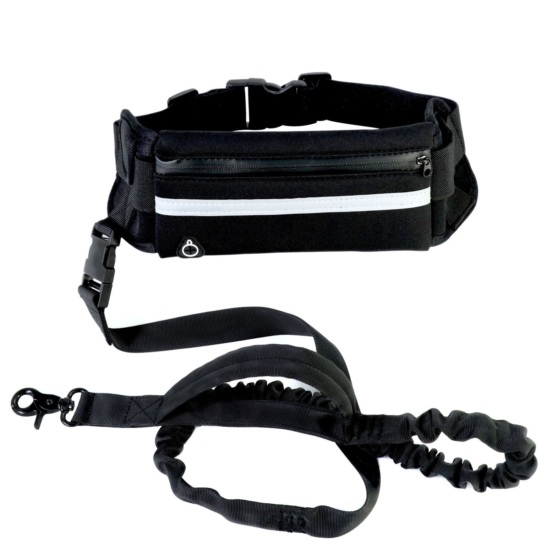 Hands Free Pet Walking And Training Belt With Shock Absorbing Bungee Leash - SECURECAN