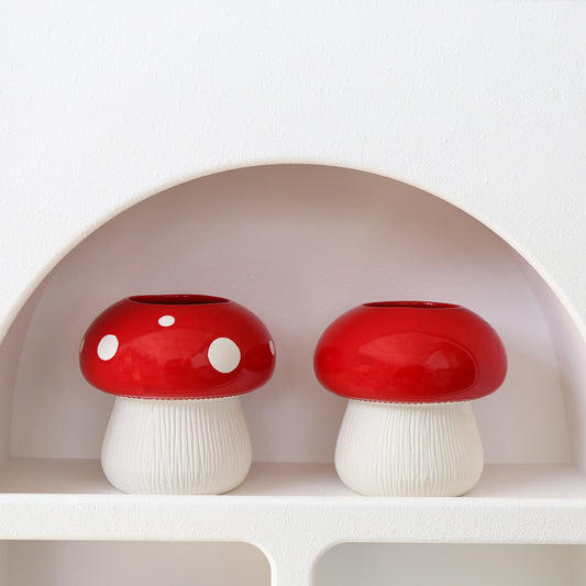 New Creative Mushroom Ceramic Vases - SECURECAN