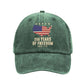 Washed Distressed Sun-Protective Baseball Cap