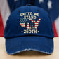 Washed Distressed Sun-Protective Baseball Cap